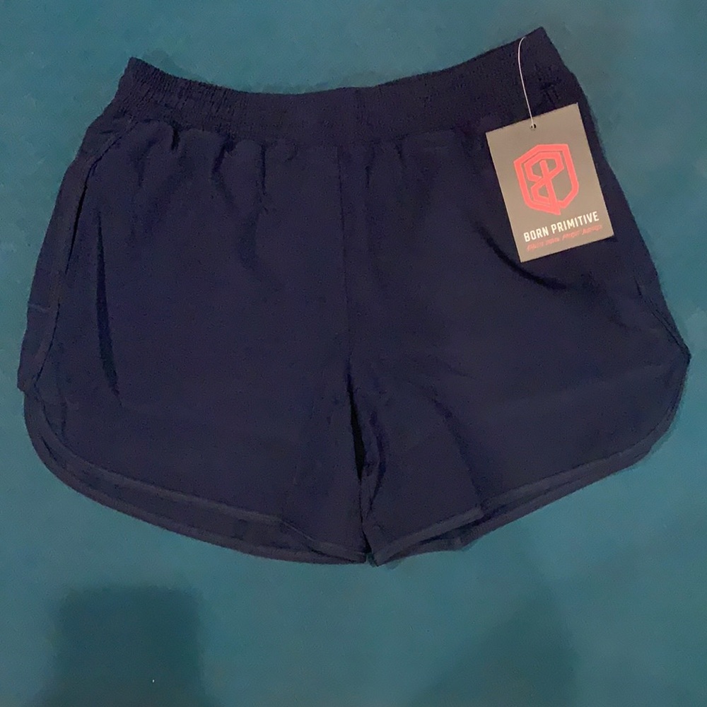 BRAND NEW Born Primitive running shorts